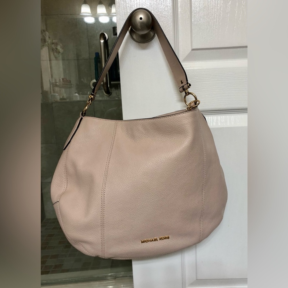 Michael Kors Light Pink Hobo Bag